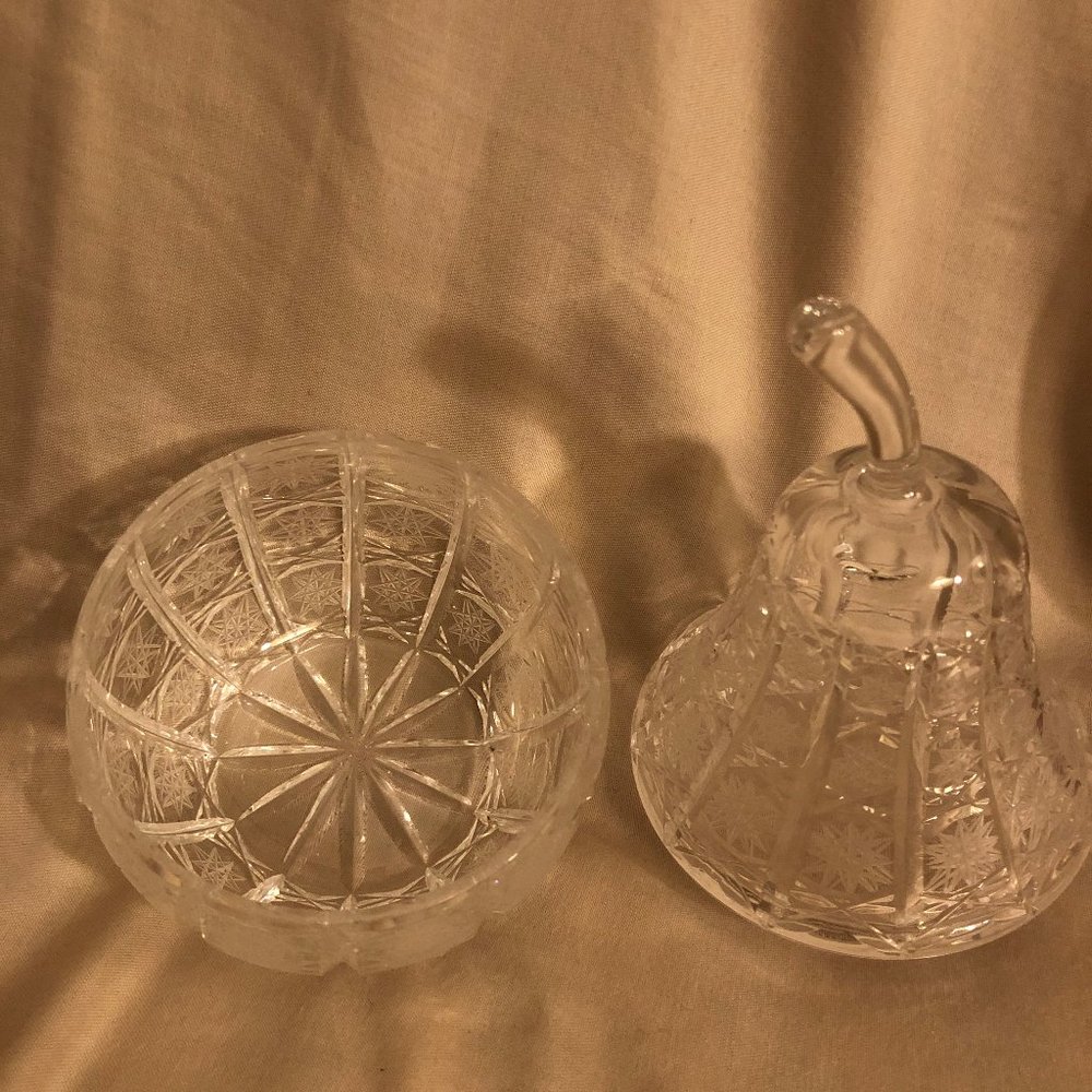 Crystal Pear Dish - Picture 4 of 6